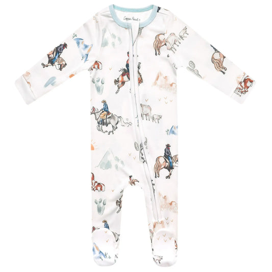 Boone Zip Up Footie