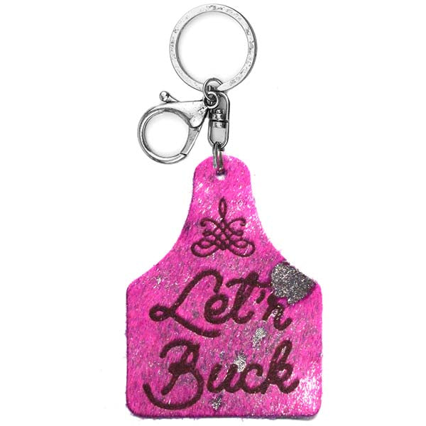 LET’R BUCK keychain