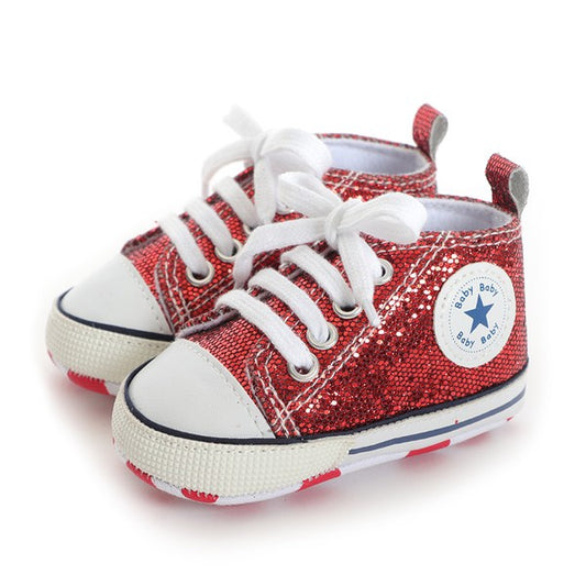Infant Glitz Sneaker - Red