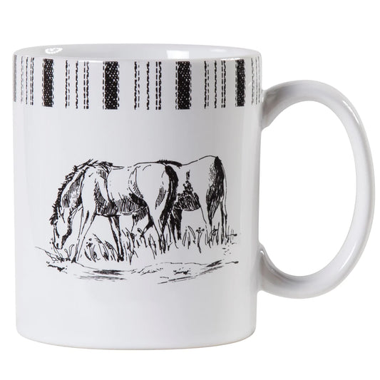 Ranch Life Remuda Horse Mug