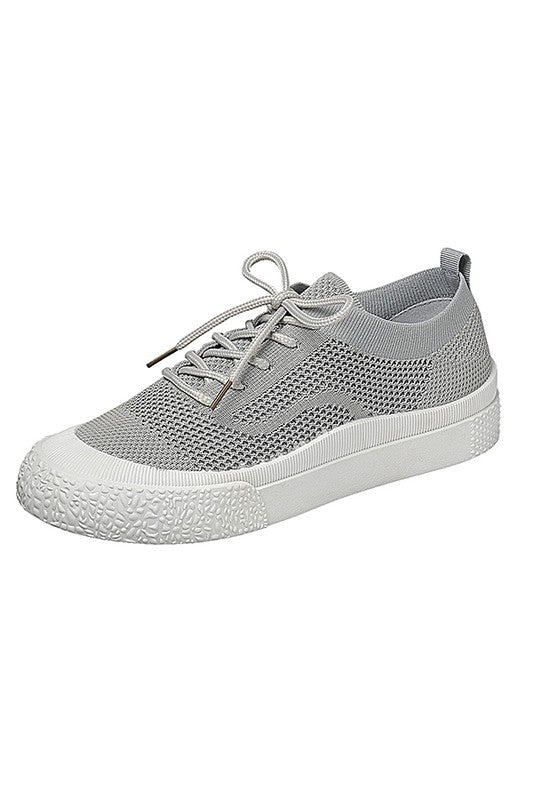 Comfy Knit Sneaker - Grey