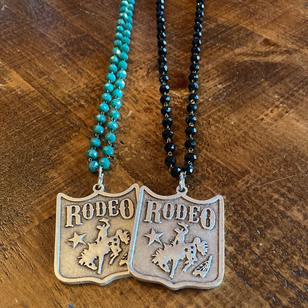 RODEO Crystal Chain Necklaces