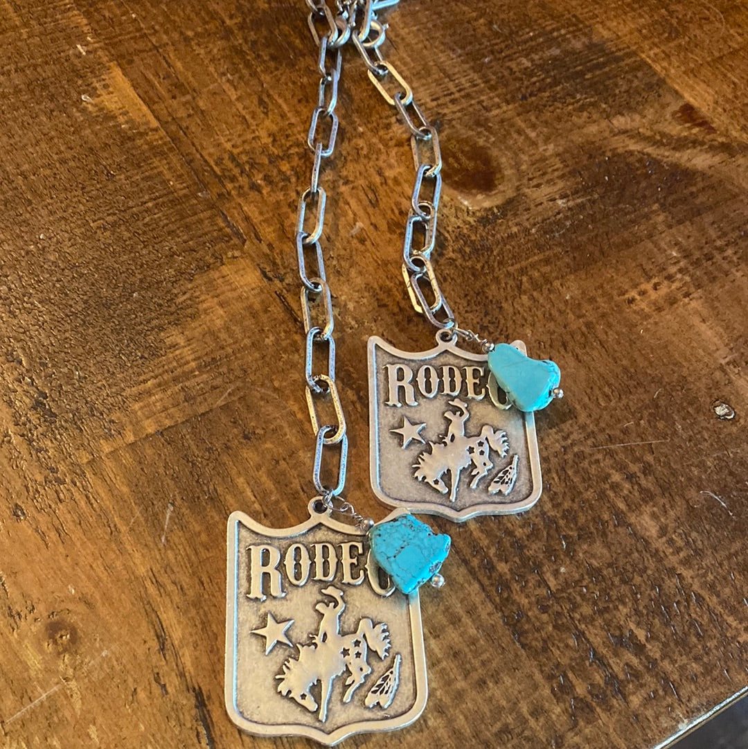 Junkyard Cowgirl Rodeo Chain Necklace