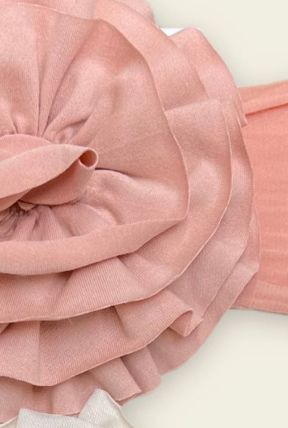 5” Flower Baby Headband in Pink