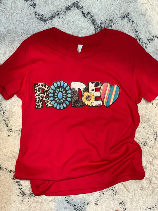 RODEO Tee - Turquoise Stone