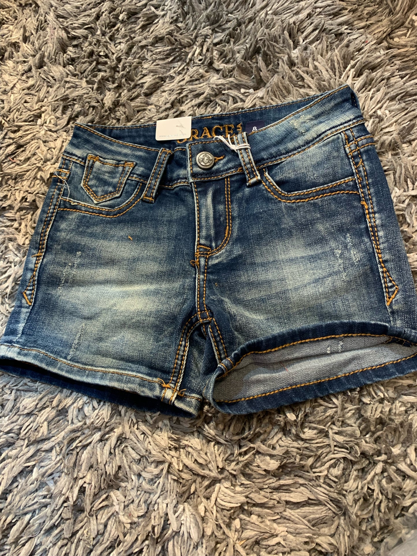 Grace Girls Denim Jean Shorts