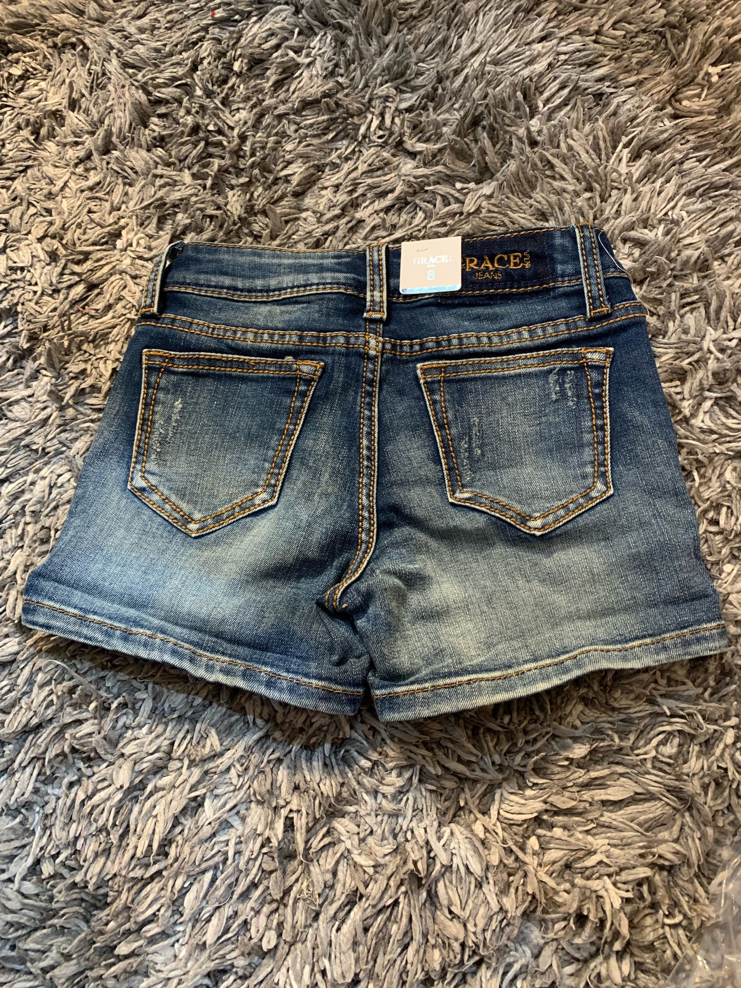 Grace Girls Denim Jean Shorts